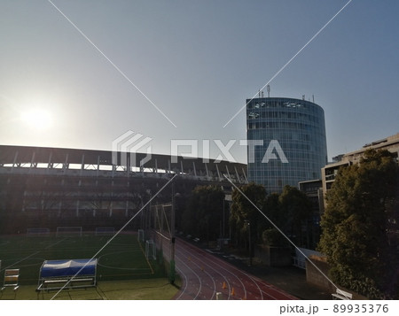 国立競技場　東京体育館　陸上トラック 89935376