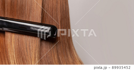 Keratin recovery hair and protein treatment with professional iron tool. Keratin recovery hair and protein treatment with professional iron tool. 89935452