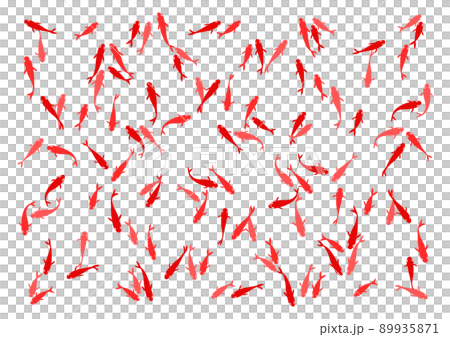 金魚圖案背景圖 89935871