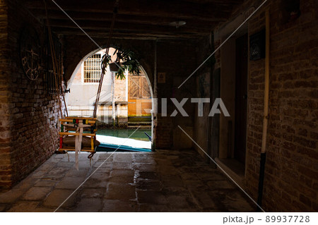 Venice, Veneto, Italy after 2020 lockdown in summer 89937728