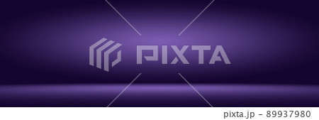 Studio Background Concept - abstract empty light gradient purple studio room background for product. Plain Studio background. 89937980