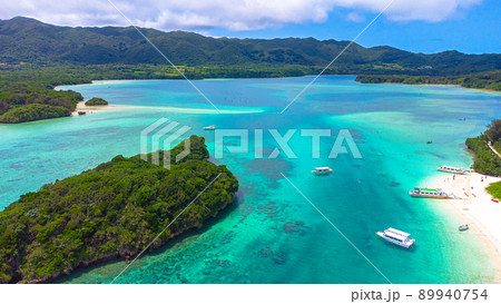 【空撮】石垣島 川平湾 【空撮】石垣島 川平湾 89940754