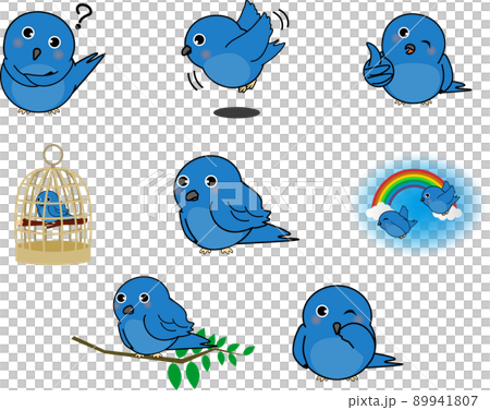 青い鳥セット1 89941807