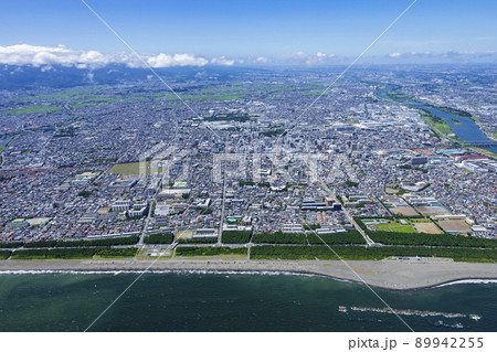 平塚市上空・空撮 89942255