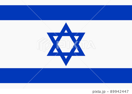 Israel flag background illustration stripes Star of David Israel flag background illustration stripes Star of David 89942447
