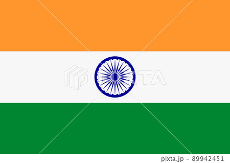 India flag background flag illustration saffron white green Ashoka Chakra blue wheel India flag background flag illustration saffron white green Ashoka Chakra blue wheel 89942451