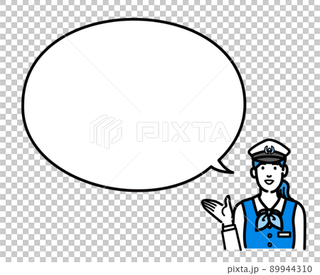 司機女人建議用講話泡泡 司機女人建議用講話泡泡 89944310