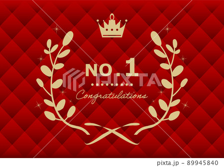 ランキング　月桂樹フレーム　キルティング背景 89945840