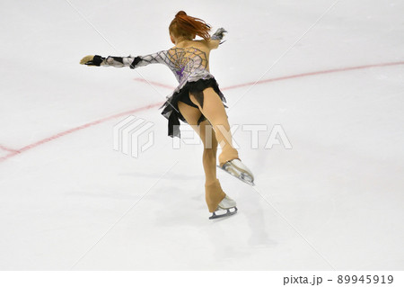 Girl figure skater Girl figure skater 89945919
