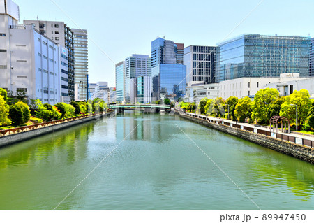 浜路橋／高浜運河より新港南橋方面を望む(東京都港区)【2022.4】 89947450
