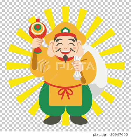 大黒天  大黒様  縁起物  開運  七福神  福の神  89947600