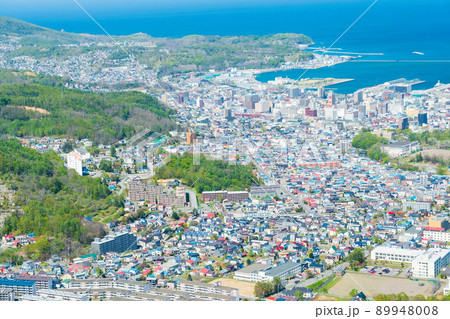 天狗山から見た小樽市内風景 89948008