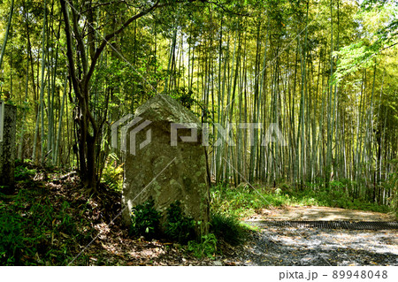 交野山石仏の道(弥勒仏坐像石仏)  【大阪府交野市】 89948048