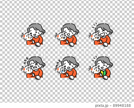 育兒面部表情變化 育兒面部表情變化 89948188