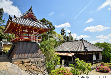 矢田寺(鐘楼・講堂) 【奈良県大和郡山市矢田町】 矢田寺(鐘楼・講堂) 【奈良県大和郡山市矢田町】 89948417