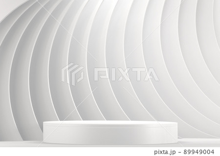 The Stage podium for products decoration suitable .3D rendering 89949004