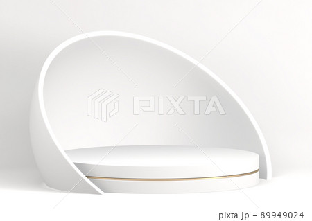 The Stage podium for products decoration suitable .3D rendering 89949024