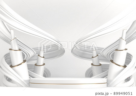 The Stage podium for products decoration suitable .3D rendering The Stage podium for products decoration suitable .3D rendering 89949051