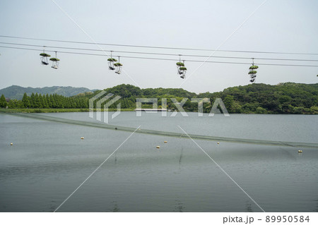 風景 湖 ソウル大公園 89950584