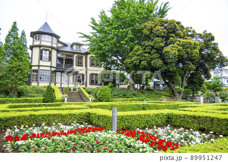 異国情緒溢れる神奈川県横浜市中区山手の外交官の館洋館 89951247