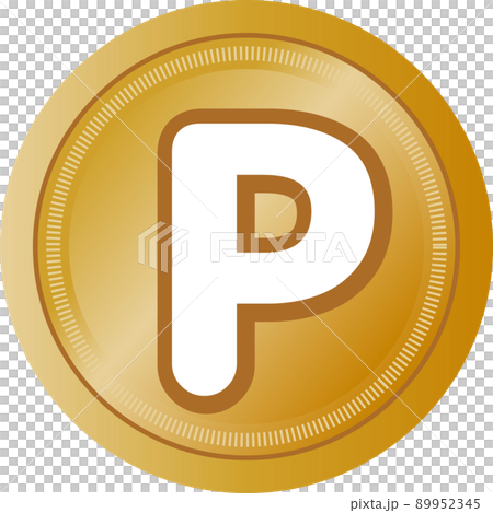 P幣，點幣，金黃金，1枚 89952345