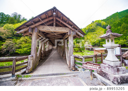愛媛県梼原町の神幸橋 愛媛県梼原町の神幸橋 89953205
