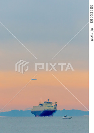 東京湾の夕景 東京湾の夕景 89953589