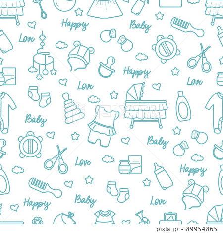 Pattern Baby Care Item Newborn Motherhood Childish Pattern Baby Care Item Newborn Motherhood Childish 89954865