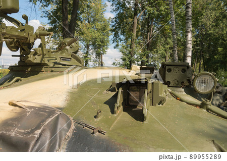 ロシア軍T-72A戦車の砲塔上部 ロシア軍T-72A戦車の砲塔上部 89955289