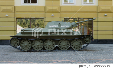市街地のソ連軍T-34-76中戦車 市街地のソ連軍T-34-76中戦車 89955539