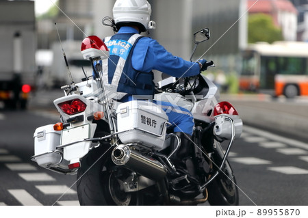白バイのパトロール イメージ 白バイのパトロール イメージ 89955870