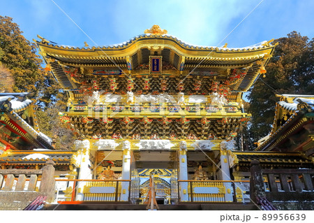 【栃木県】晴天下の陽明門(日光東照宮) 【栃木県】晴天下の陽明門(日光東照宮) 89956639