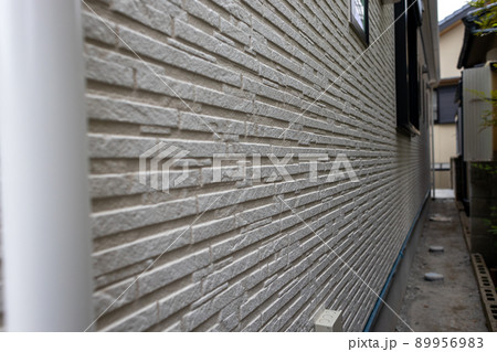 新築一戸建て住宅外壁部分 89956983