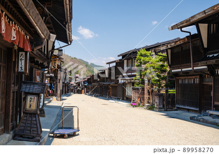 中山道 奈良井宿 中山道 奈良井宿 89958270