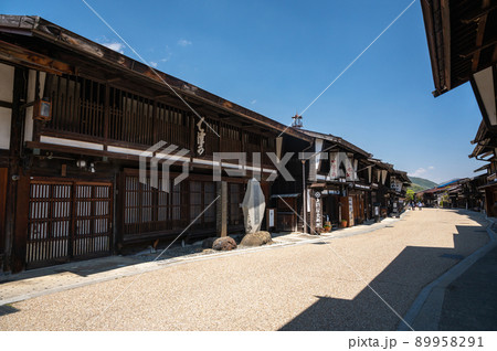 中山道 奈良井宿 中山道 奈良井宿 89958291