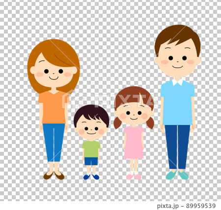 Family with a smile 89959539