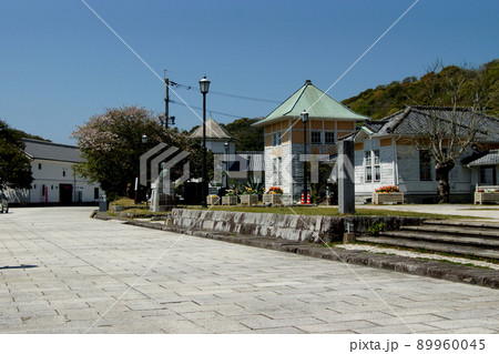 熊本県宇城市の世界文化遺産　三角西港  「龍驤館」 89960045
