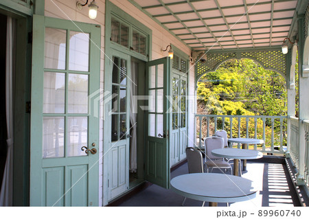 熊本県宇城市の世界文化遺産　三角西港  「浦島屋」 89960740