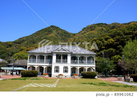 熊本県宇城市の世界文化遺産　三角西港  「浦島屋」 89961062