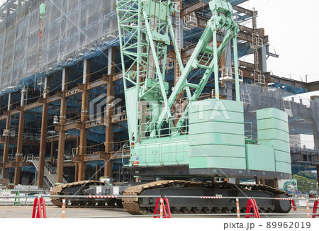 工事現場　再開発 89962019