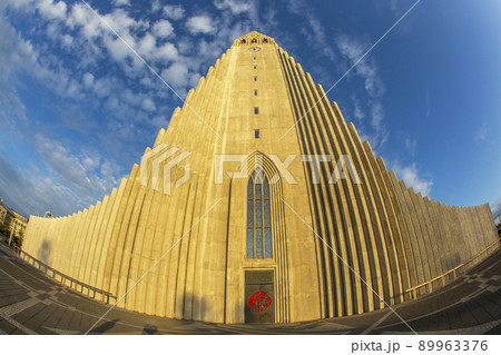 Hallgrimskirkja Church in Reykjavik. Iceland. Travel. Architecture and famous cities of Europe Hallgrimskirkja Church in Reykjavik. Iceland. Travel. Architecture and famous cities of Europe 89963376