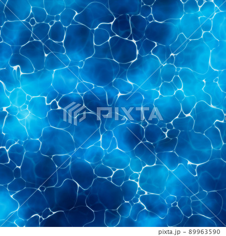 Rippled deep blue water 89963590