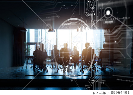 ビジネスシーン　スリーズ 89964491