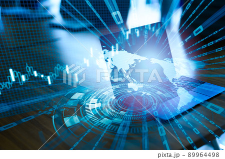 ビジネスシーン　スリーズ 89964498