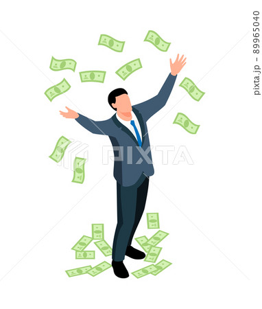 Money Rain Man Composition 89965040