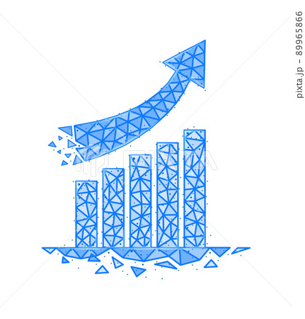 Polygonal Bar Chart Composition Polygonal Bar Chart Composition 89965866