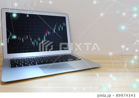 株価のチャートイメージ 89974343
