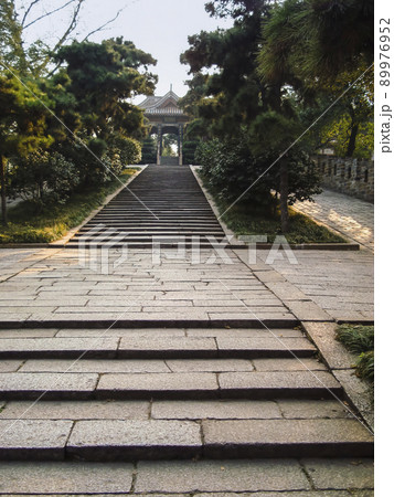 中国湖南省長沙 天心閣・天心公園の石段 / Tianxin Park 89976952