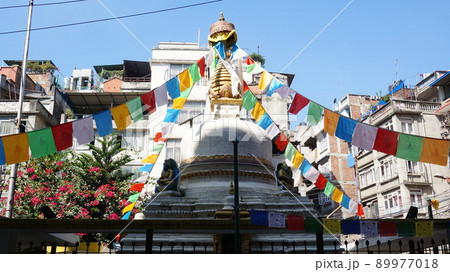 タヒティ・チョークのダルマダトゥ・ストゥーパ【ネパール・カトマンズ】 タヒティ・チョークのダルマダトゥ・ストゥーパ【ネパール・カトマンズ】 89977018