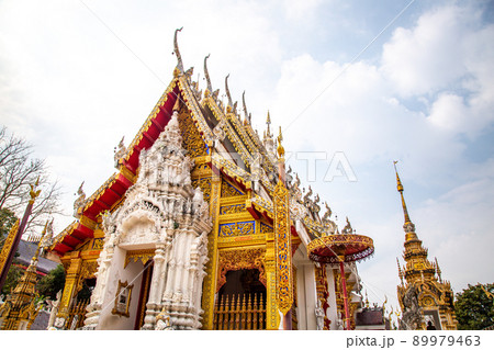 Wat Phrathat Suthon Mongkhon Khiri temple complex in Phrae, Thailand 89979463
